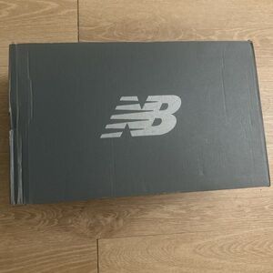 New Balance Gray Shoe Box with Silver Logo